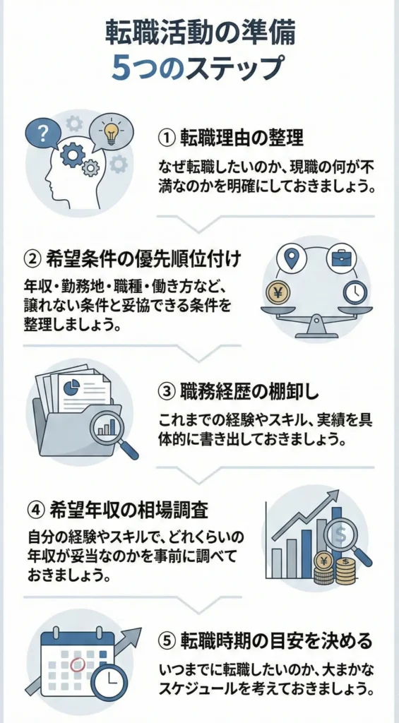 転職エージェントで失敗しないための事前準備チェックリスト